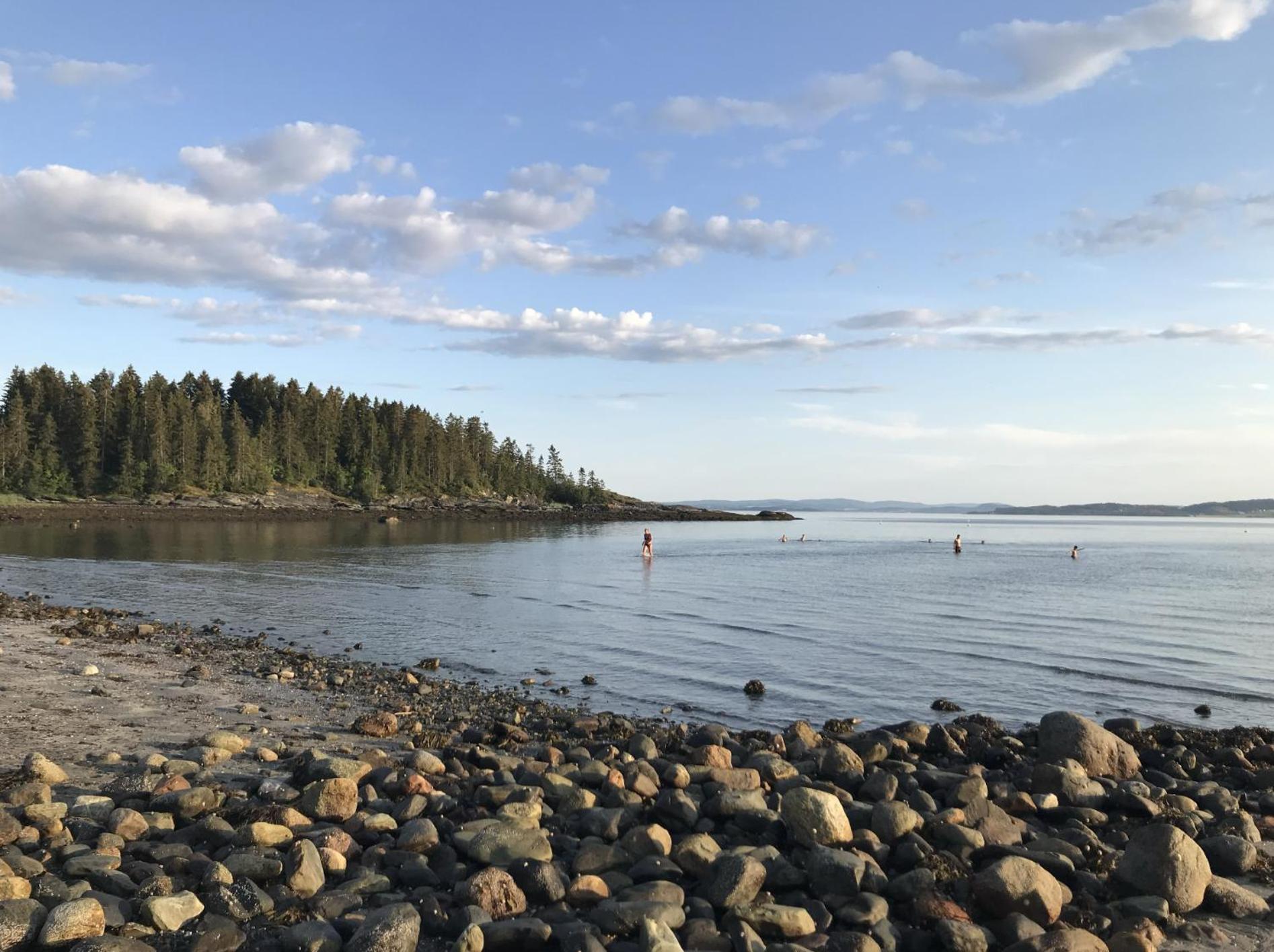 Saga, Et Unikt, Sjarmerende Badehotell Med Fa Rom, Sauna Og Badebrygge - Inderoy Straumen  Екстериор снимка